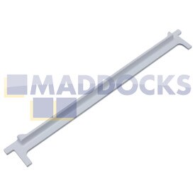 Genuino Original Beko BL20, BL2; Lamona HJA6131, HJA6302, HJA6312 Revestimiento trasero de estante de vidrio para frigorífico