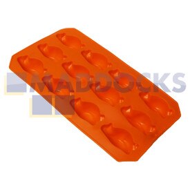 Bandeja para hielo de pingüinos naranja flexible de Electrolux