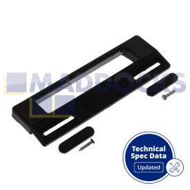 Mango universal negro para frigorífico (90 mm a 170 mm)