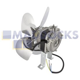 Kit de abrazadera de montaje y motor de ventilador de frigorífico universal (7W)