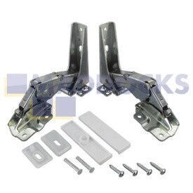 Conjunto de bisagras original para modelos Whirlpool Maytag KRI1300, KVIK2002/B (paquete de 2)