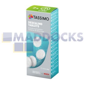 Cápsulas desincrustantes de BSH, de TCZ6004 Tassimo (4 cápsulas por paquete = 2 tratamientos desincrustantes)