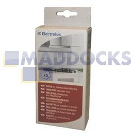 No Longer Available. Discontinued [Wipes for Stainless Steel Cleaning (Pack of 5)]