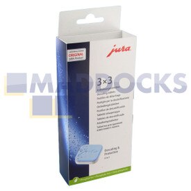 Lengüetas Descalcificantes Genuine Original Jura (Paquete de 9)