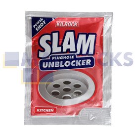 Genuine Original Kilrock Slam Kitchen Desbloqueador de desagües One Shot (60 g)