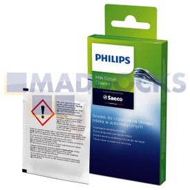Bolsa limpiadora de circuitos de leche para máquina de café espresso original Philips (CA6705 / 10)
