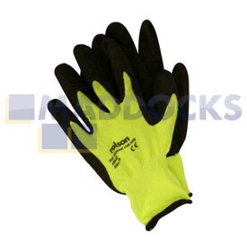 Guantes revestidos de látex de espuma de gran tamaño originales genuinos Rolson