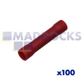 Pieza de unión roja universal (paquete de 100)