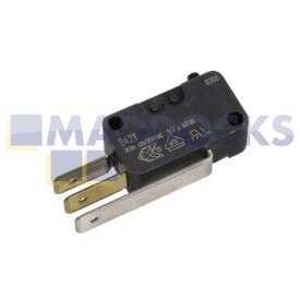 Microinterruptor de tres placas compatible con modelos Miele, Bosch, Neff, Siemens, AEG, Blomberg, Electrolux, Faure (3A125-250VAC, 1/10HP 250V CA)