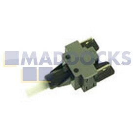 No Longer Available. Order 62-PB-33 [Genuine Original Indesit On-Off Switch, double pole, push type used on entire range of modern Philco afl/wd also universal application and fits for example Tricity-Bendix models]