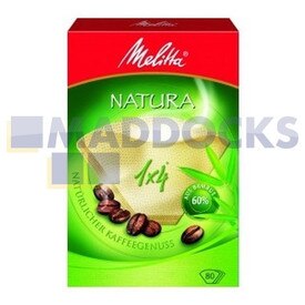 No Longer Available. Order 65-UN-78 [Genuine Original Melitta 1x4 Natura Bamboo Coffee Filter Papers (Pack of 80)]
