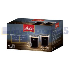 Espresso em Copo Dupla Parede Dupla Original Melitta (Pacote de 2, 80ml)