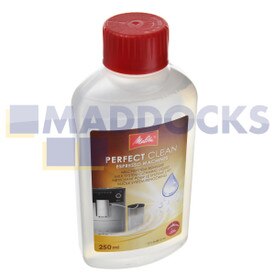 Original auténtico, Melitta 'Perfect Clean', limpiador de máquinas de café con leche expreso (250ml, paquete de 1)