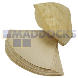 Papeles de filtro de café universales tamaño 1x2 (paquete de 40)