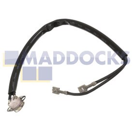 Compatible con Crosslee White Knight, Electrolux, Frigidaire, Kenwood, Tricity Bendix, Hygena Diplomat, Howden, Bosch, Whirlpool Multi-Model Fitting Inlet Calentador Placa TOC Termostato de corte térmico y conjunto de cables (140 ° C, 16A)