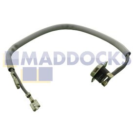 Ensamblaje de cable y termostato de interruptor térmico de TOC de placa de calentador de entrada original para múltiples modelos de Crosslee White Knight, Electrolux, Frigidaire, Kenwood, Tricity Bendix, Hygena Diplomat, Howden, Bosch, Whirlpool