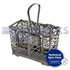 Canasta de cubiertos de montaje multimodelo para lavavajillas Smeg original genuino