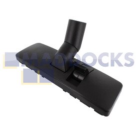 Cabezal para suelos de un solo pedal de plástico negro universal (38mm)