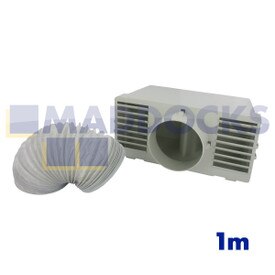 Kit de ventilación cuadrado de condensación de interior universal (1m)