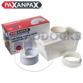 Universal, kit de ventilación para secadora de tambor con caja con cierre (1m)